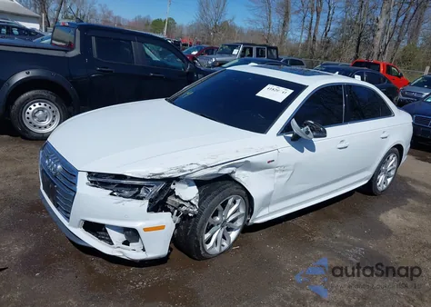 2019 Audi A4 45 Premium z USA, uszkodzony, nr VIN WAUENAF48KA020546